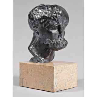 Vincenc Makovský - Czech prometheus Head (Hlava Promethea)