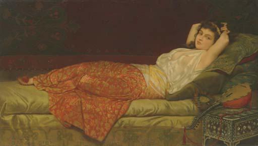 Vincent G. Stiepevich - A Reclining Odalisque