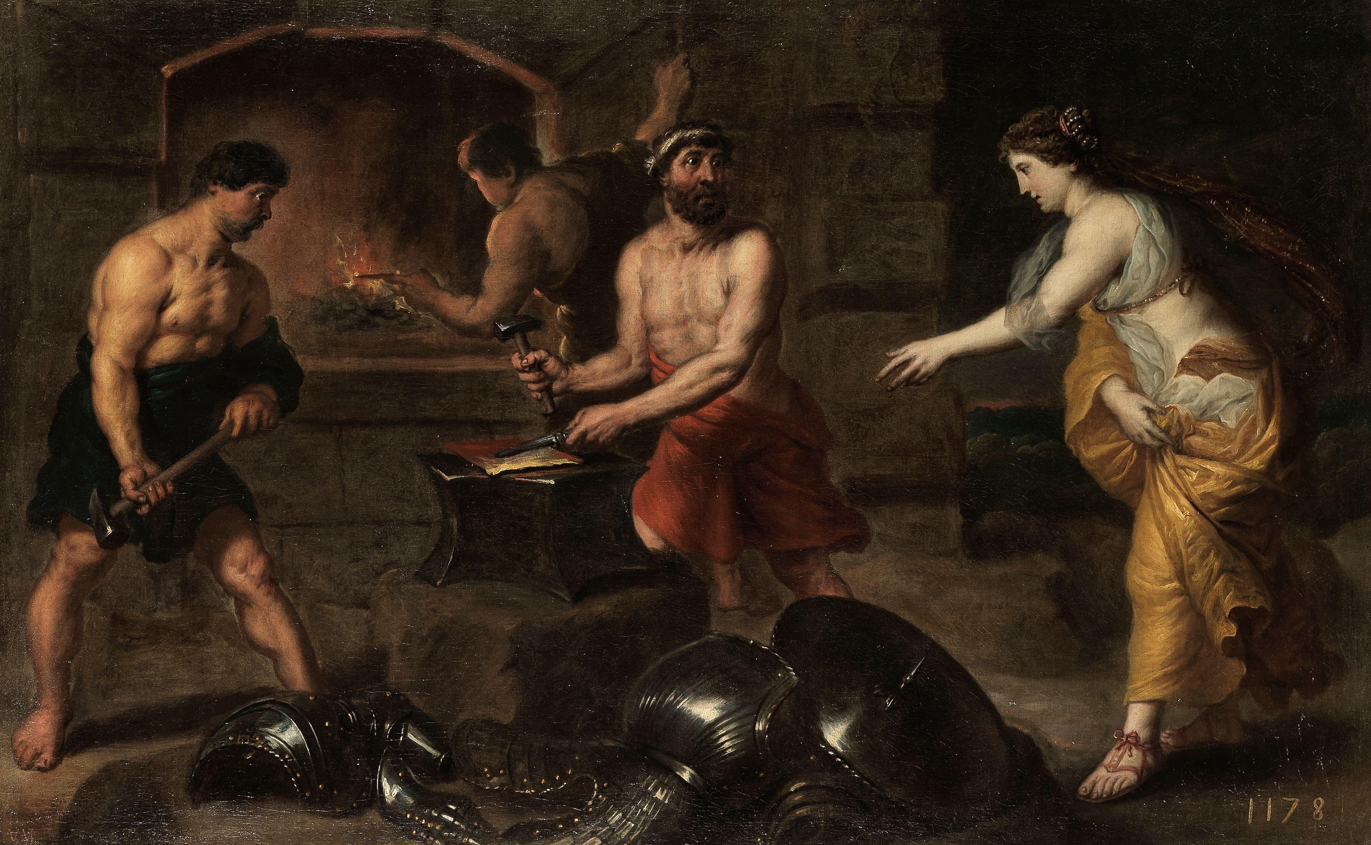 Vincent Malo The Elder - Venus in the forge of Vulcan