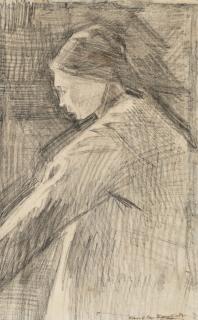 Vincent Van Gogh - Femme debout ou de profil