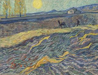 Vincent Van Gogh - Laboureur dans un champ