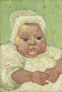 Vincent Van Gogh - Le Bébé Marcelle Roulin