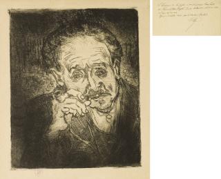 Vincent Van Gogh - L\'Homme à la Pipe: Portrait du Docteur Gachet (De la Faille 1664; Van Heugten & Pabst 10)