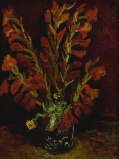 Vincent Van Gogh - Nature Morte: Vase Aux Glaïeuls