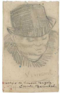 Vincent Van Gogh - Tête D\'Homme Au Chapeau