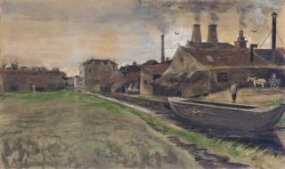 Vincent van Gogh - The Iron Mill In The Hague