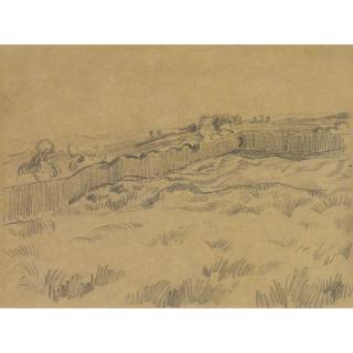 Vincent Van Gogh - The Walled Wheatfield (Corner Of The Enclosure Behind Saint Paul\'S Hospital)