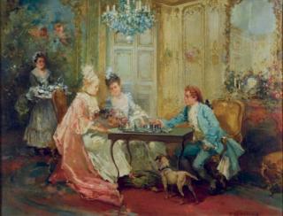 Vincente de Garcia Paredes - A game of chess