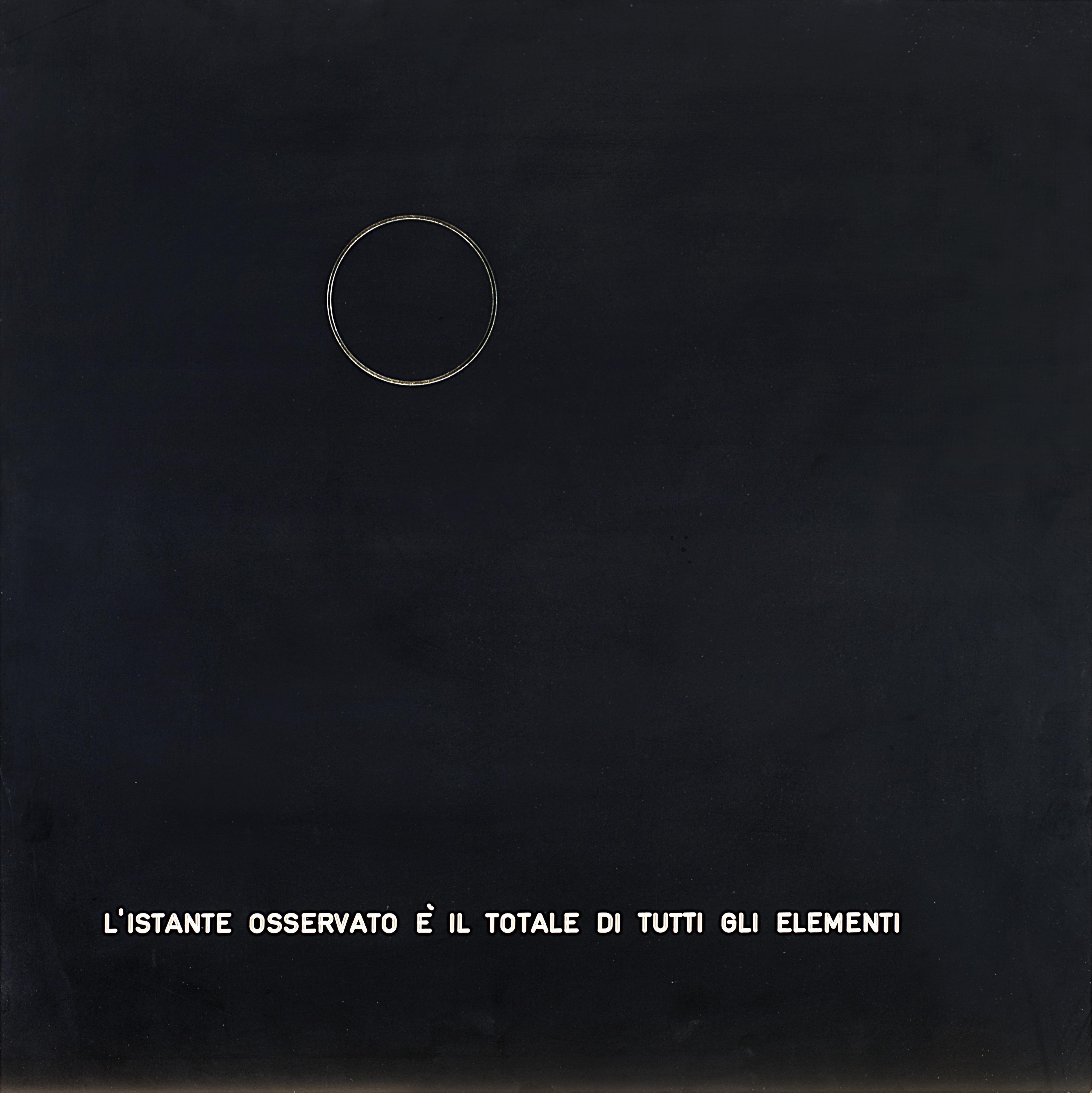 Vincenzo Agnetti - L\'istante osservato è il totale di tutti gli elementi