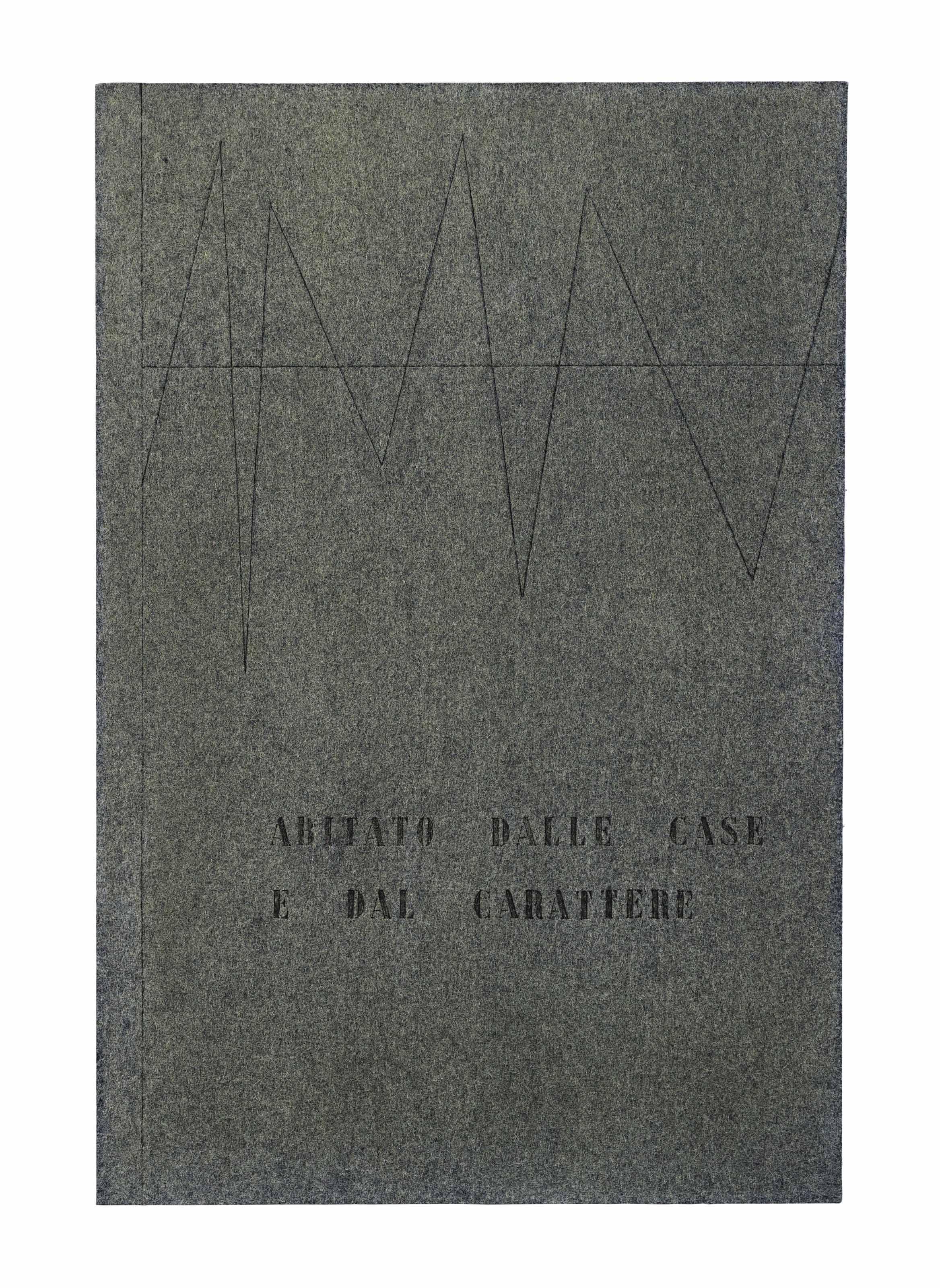 Vincenzo Agnetti - Ritratto di abitante (Portrait of a citizen)