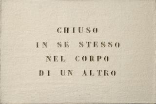 Vincenzo Agnetti - Ritratto di amante (Portrait of Lover)