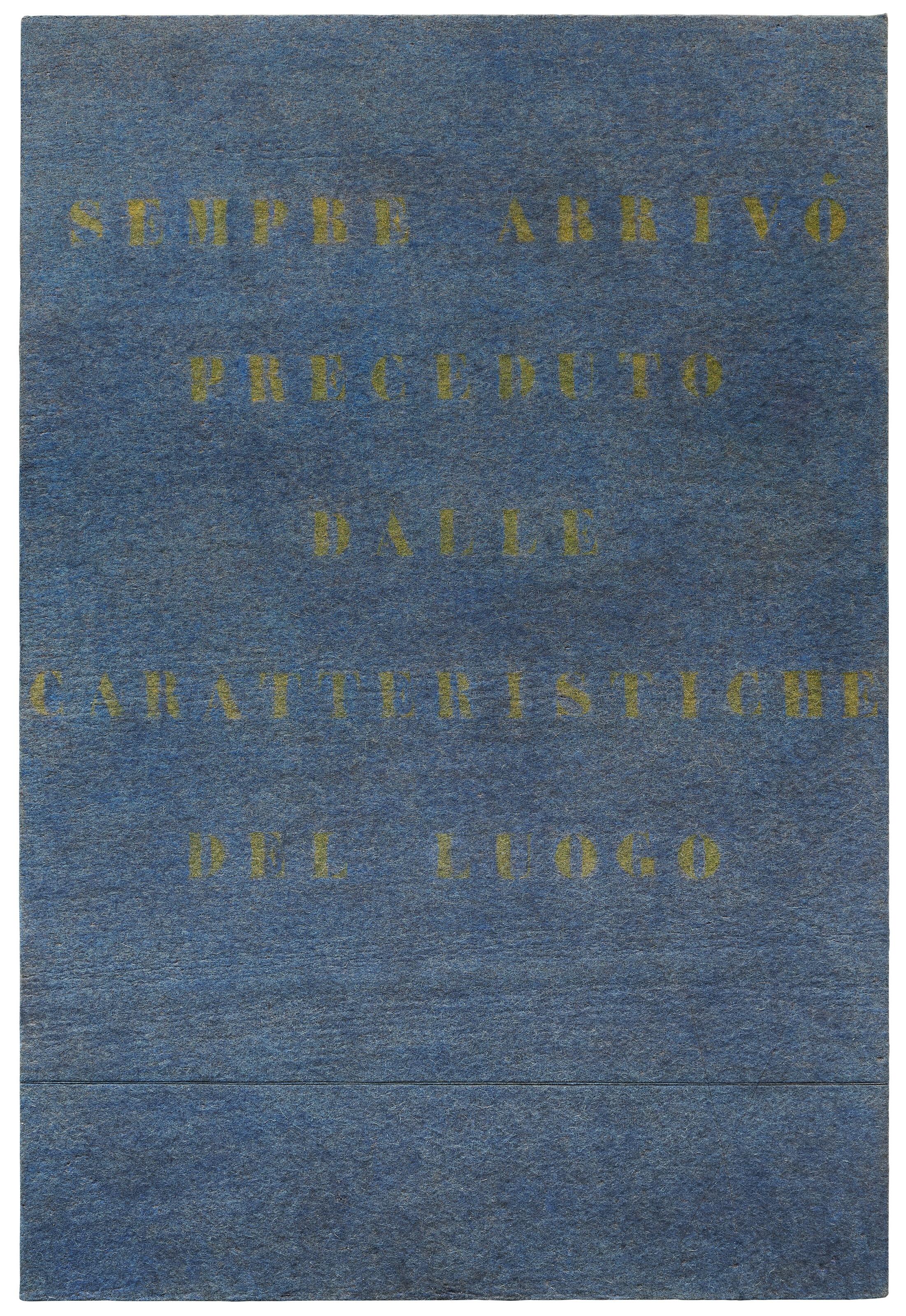 Vincenzo Agnetti - Ritratto di uomo