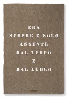 Vincenzo Agnetti - Ritratto di viandante