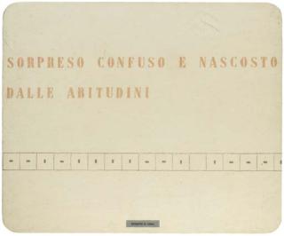 Vincenzo Agnetti - Ritratto d\'uomo
