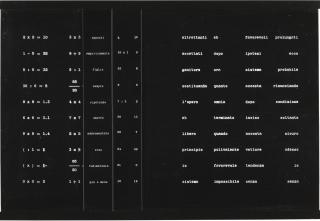 Vincenzo Agnetti - Untitled