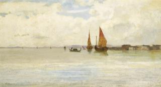 Vincenzo Cabianca - Italian on The Lagoon, Venice