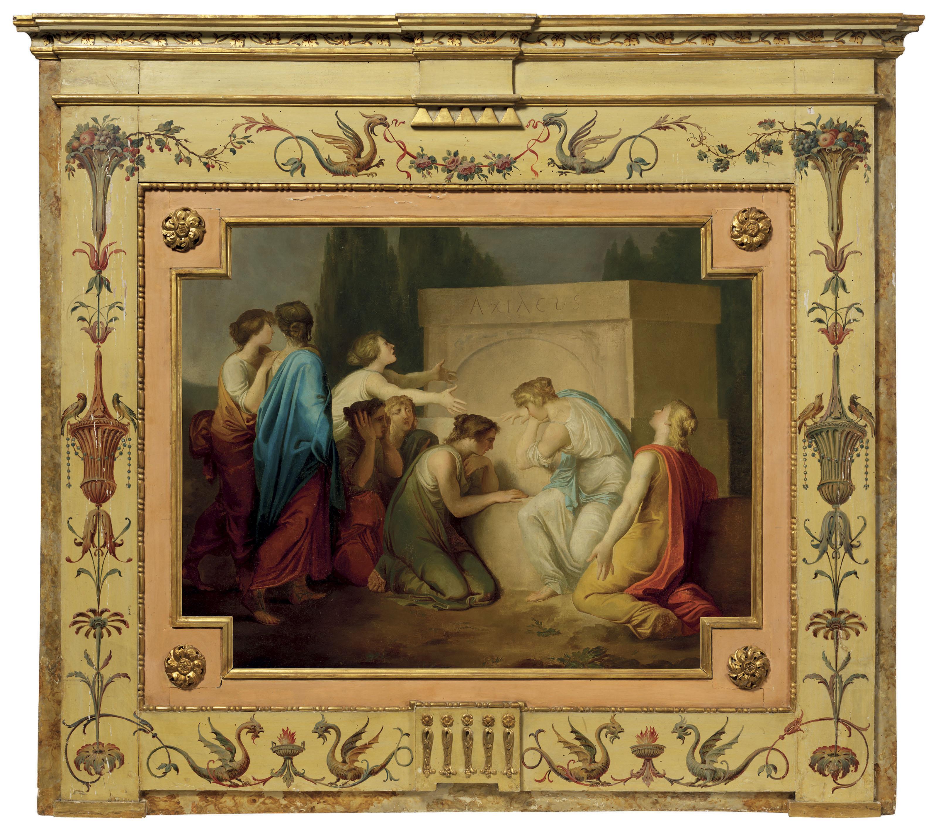 Vincenzo Camuccini - Mourners At The Tomb Of Achilles