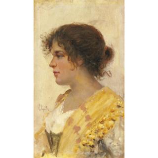 Vincenzo Caprile - Ritratto Di Fanciulla