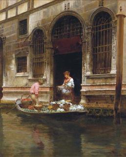 Vincenzo Caprile - The Flower Seller