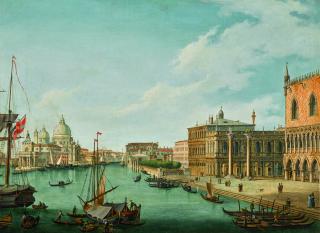 Vincenzo Chilone - Venice, A View Of The Entrance To The Grand Canal, With The Palazzo Ducale And Santa Maria Della Salute