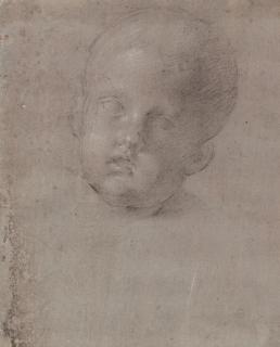 Vincenzo Dandini - 2 Bll.: Studien von Kinderköpfen