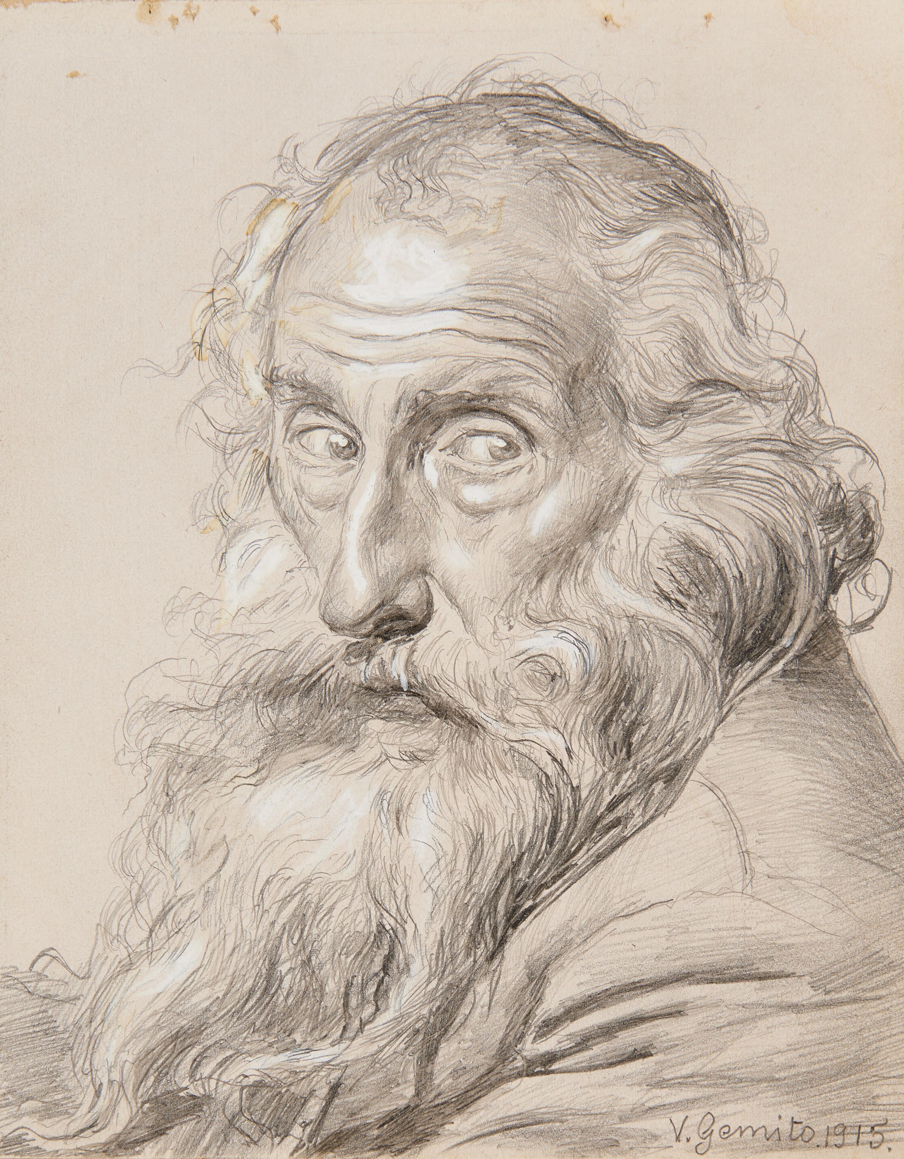 Vincenzo Gemito - Autoritratto