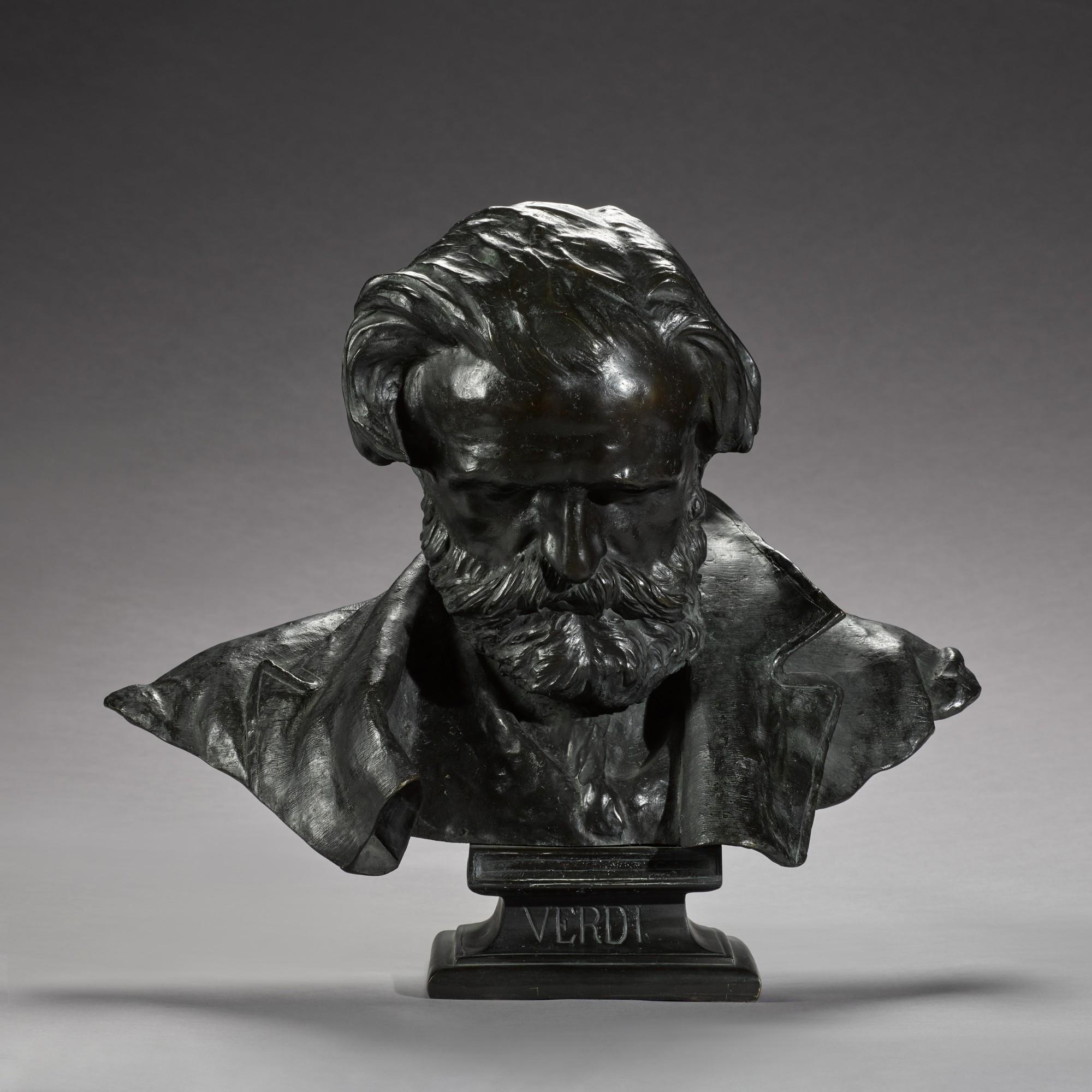 Vincenzo Gemito - Bust of Giuseppe Verdi