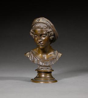 Vincenzo Gemito - Bust of the Madonnina del Grappa