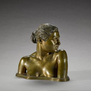 Vincenzo Gemito - Busto di Fanciulla Napoletana (Bust of a Neapolitan Girl)