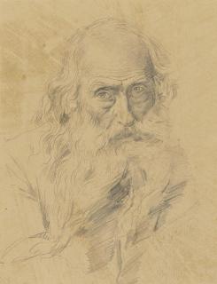 Vincenzo Gemito - Portrait of a bearded man