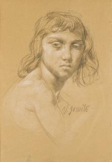 Vincenzo Gemito - Portrait Of A Boy