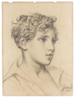 Vincenzo Gemito - Portrait Of A Young Boy