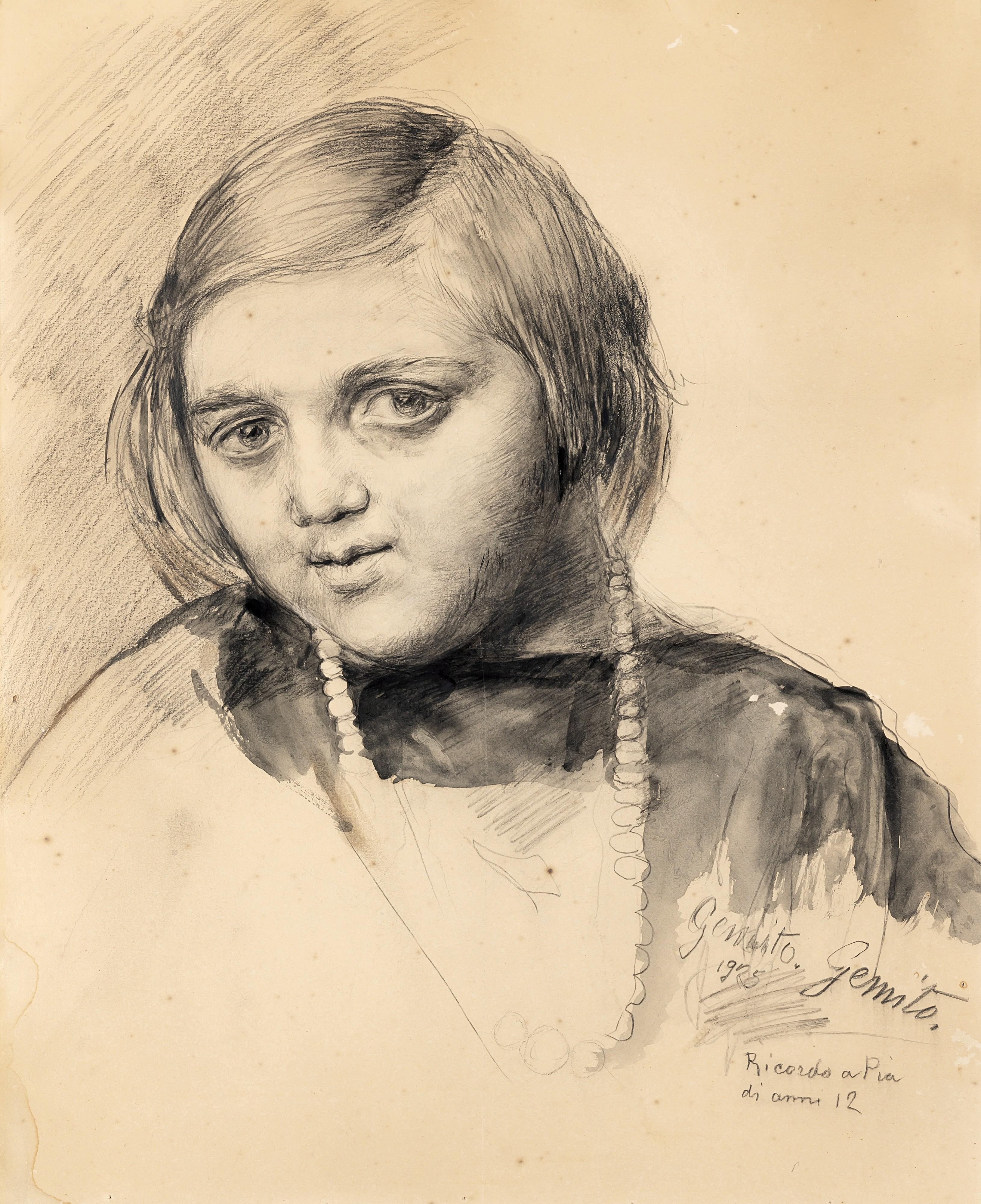 Vincenzo Gemito - Ricordo a Pia