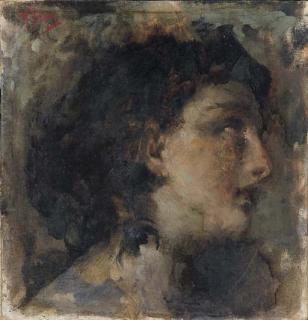 Vincenzo Irolli - Giovane Donna di Profilo