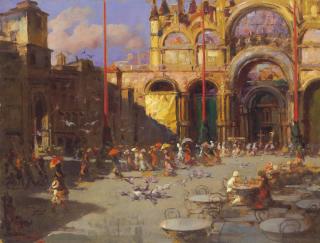 Vincenzo Irolli - Piazza San Marco, Venice