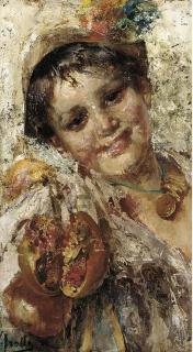 Vincenzo Irolli - The pomegranate seller