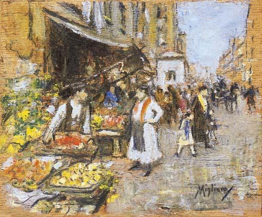 Vincenzo Migliaro - Mercatino A Napoli
