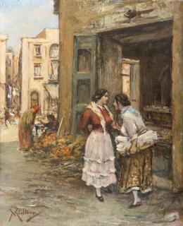 Vincenzo Migliaro - Mercato a Napoli