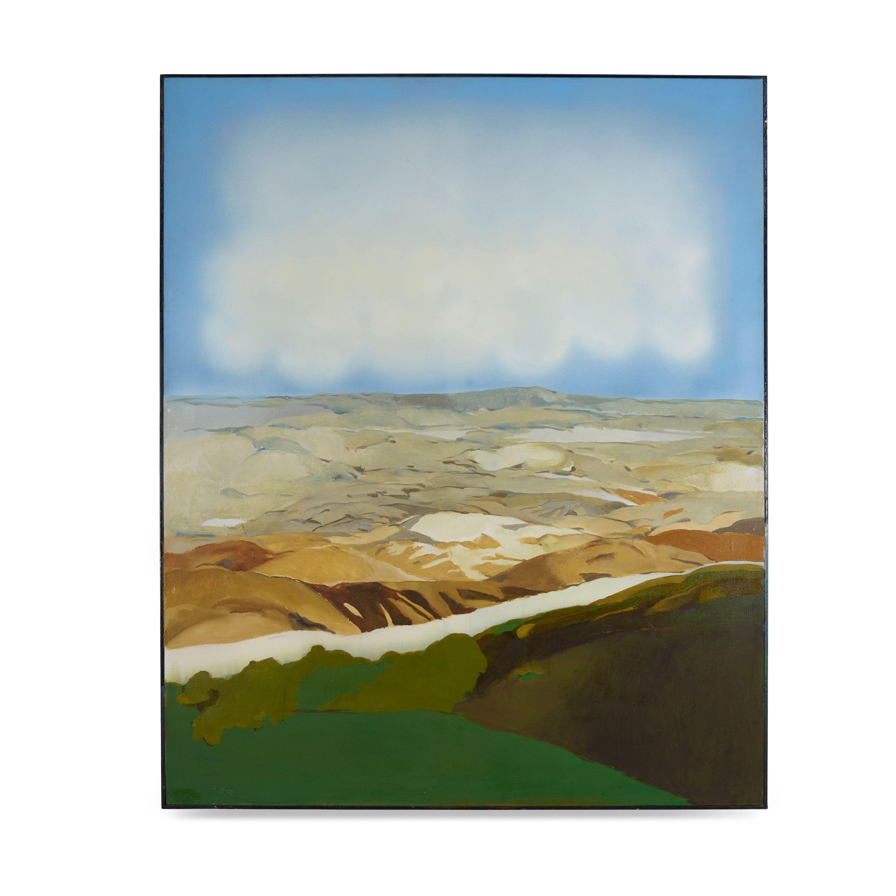 Viola Frey - Landscape (Blue and Green)