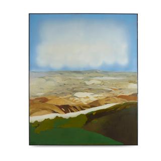 Viola Frey - Landscape (Blue and Green)