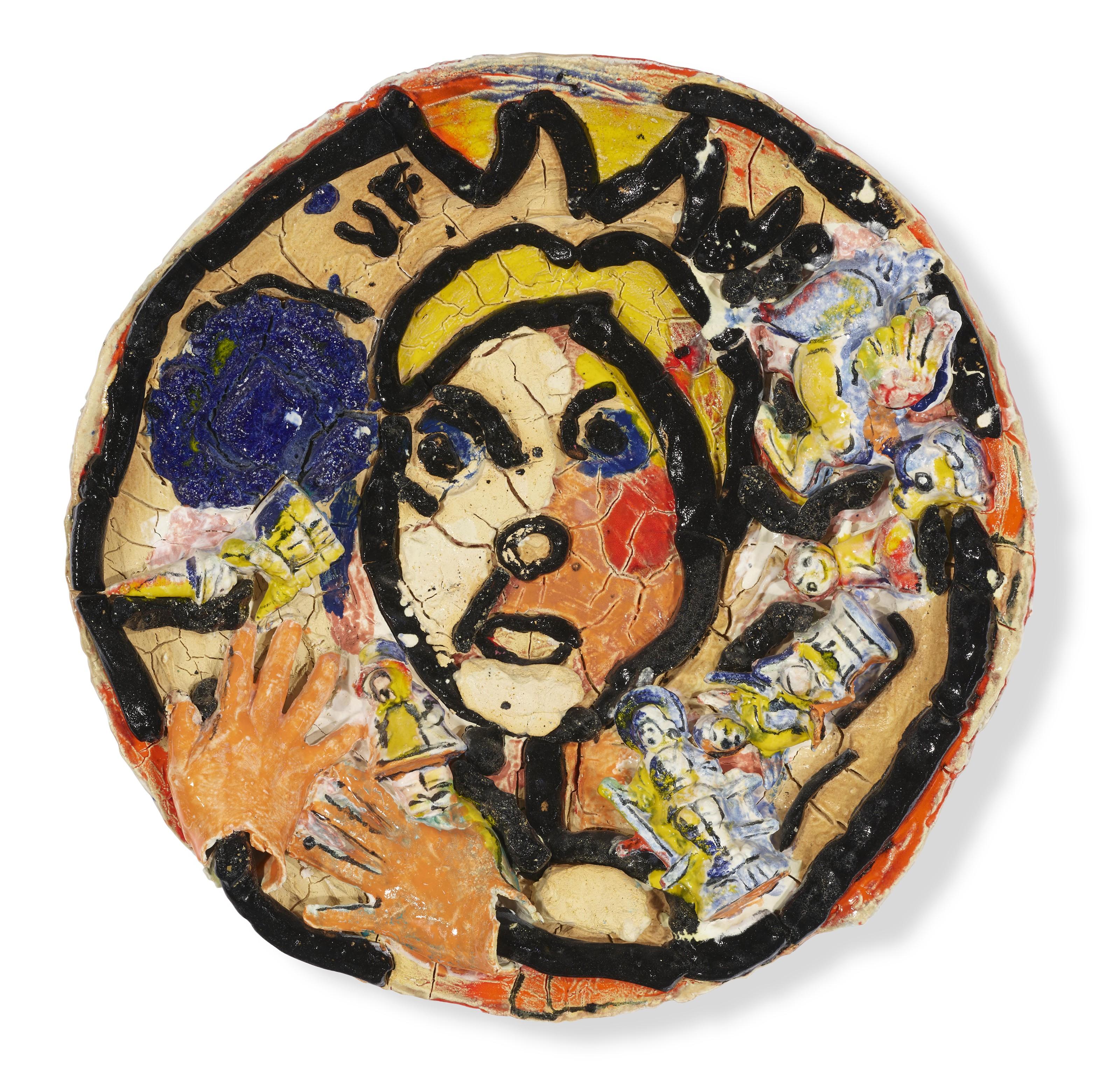 Viola Frey - Self Portrait