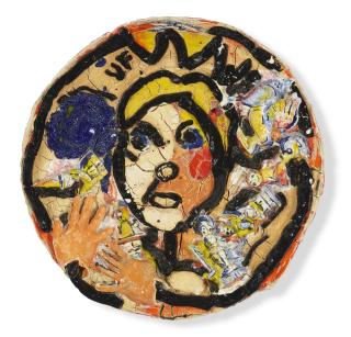 Viola Frey - Self Portrait