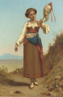 Virgil Williams - Spinning yarn