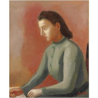 Virgilio Guidi - Donna In Verde