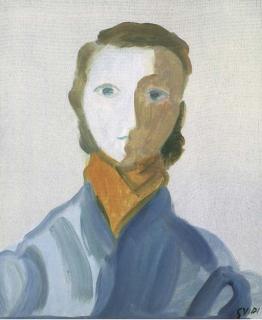 Virgilio Guidi - Figura in grigio