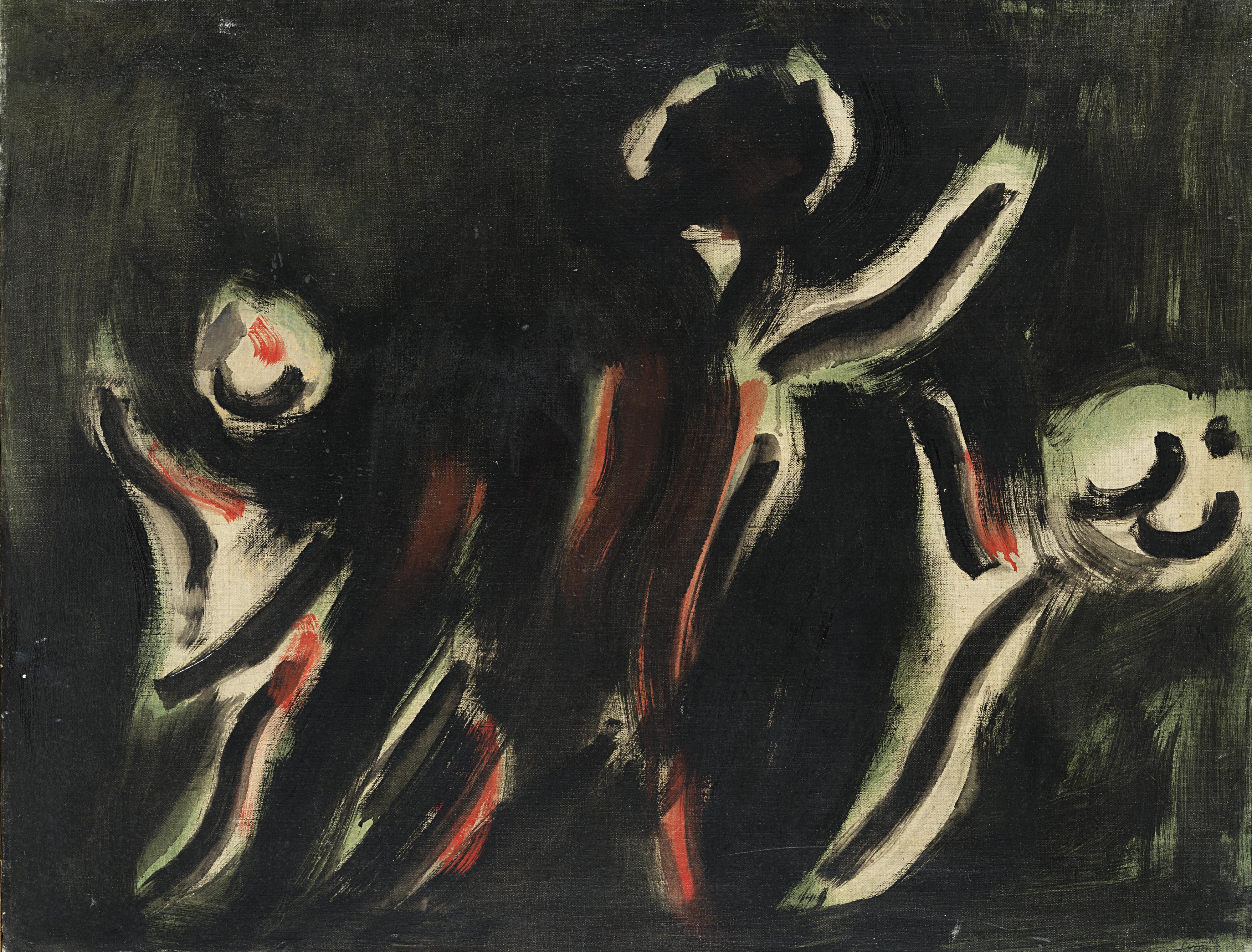 Virgilio Guidi - Figure nello spazio (I capricci)