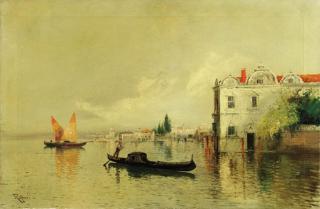 Virgilio Ripari - Venetian backwater