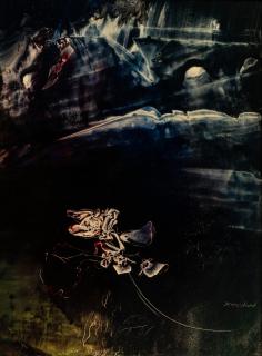 Virginia Berresford - Flowers in a Cave