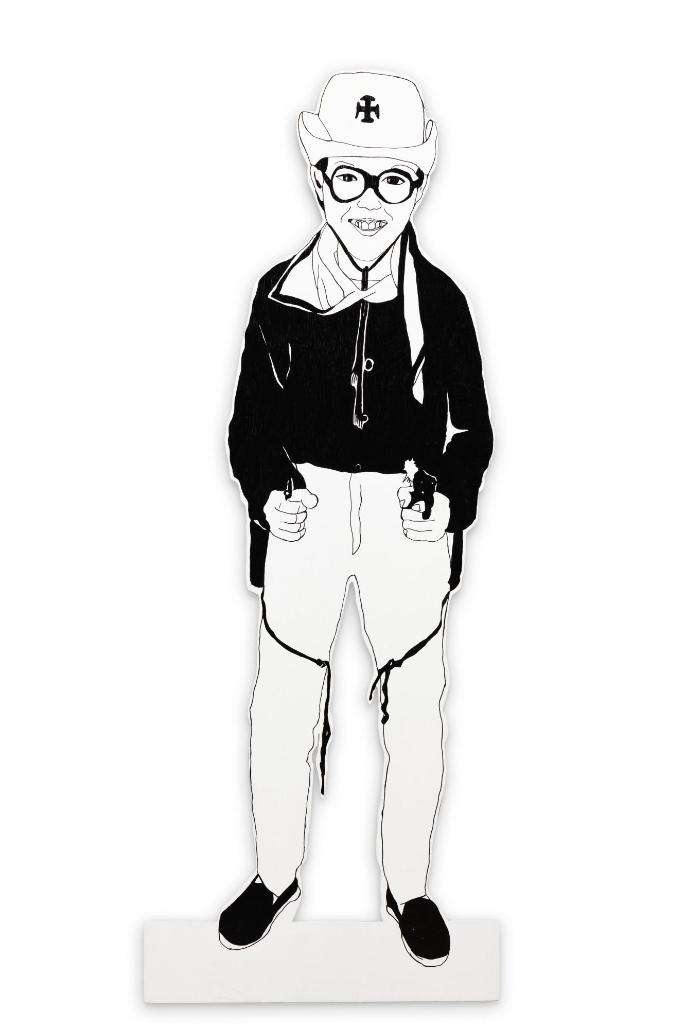 Virginie Barré - Y et R (Petit Cow Boy en chausson)