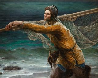 Virginie Demont-Breton - A BRETON SAILOR